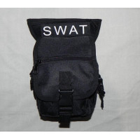 Стегнова сумка SWAT (чорна)
