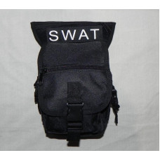 Стегнова сумка SWAT (чорна)