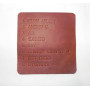 Обкладинка на паспорт (документи) колір темний шоколад