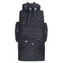 Тактичний туристичний рюкзак розсувний на 80-100 літрів TacticBag RVL XS100-1-чорний