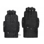 Тактичний туристичний рюкзак розсувний на 80-100 літрів TacticBag RVL XS100-1-чорний