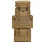 Рюкзак із системою M.O.L.L.E розсувний на 70-85 літрів TacticBag RVL k1006-койот