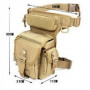 Стегнова поясна сумка TacticBag RVL A90-оліва