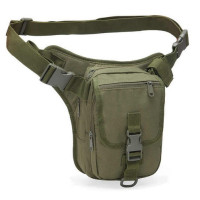 Стегнова поясна сумка-кобура TacticBag RVL A9001-олива