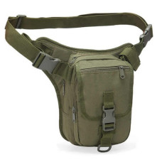 Стегнова поясна сумка-кобура TacticBag RVL A9001-олива