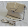 Жіноча сумка з натуральної шкіри RVL 291095 beige