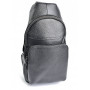 Чоловіча шкіряна сумка через плече (однолямковий рюкзак) RVL 1820 black