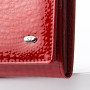 Жіночий шкіряний лаковий гаманець SERGIO TORRETTI W501 red