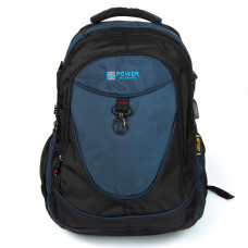 Рюкзак міський нейлон Power In Eavas 8512 black-blue