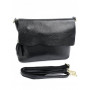 Жіночий чорний класичний клатч із натуральної шкіри RVL 836-1 Black