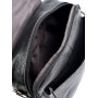Жіночий чорний компактний клатч із натуральної шкіри RVL 0320 Black