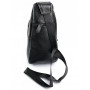 Чоловіча шкіряна сумка через плече (однолямочний рюкзак) RVL 1035 black