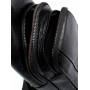Чоловіча шкіряна сумка через плече (однолямочний рюкзак) RVL 1035 black