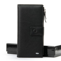 Жіночий гаманець Classic із натуральної шкіри Dr. Bond WMB-1 black