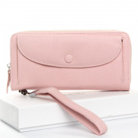 Жіночий гаманець Classic із натуральної шкіри Dr. Bond WS-22 pink