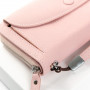 Жіночий гаманець Classic із натуральної шкіри Dr. Bond WS-22 pink