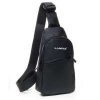 Сумка чоловіча на плече Lanpad 3742 black
