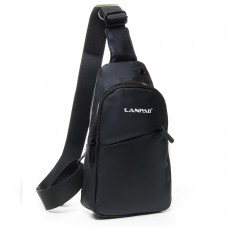 Сумка мужская на плечо Lanpad 3742 black