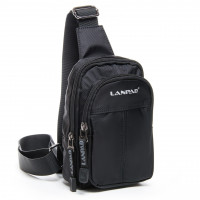 Сумка чоловіча на плече Lanpad 7662 black