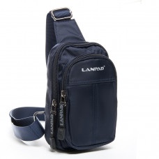 Сумка мужская на плечо Lanpad 7662 blue