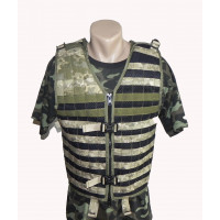 Розвантажувальний жилет MOLLE піксель