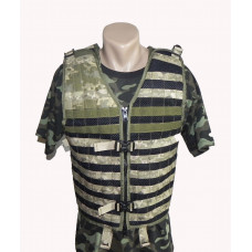 Розвантажувальний жилет MOLLE піксель
