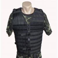 Розвантажувальний жилет MOLLE чорний